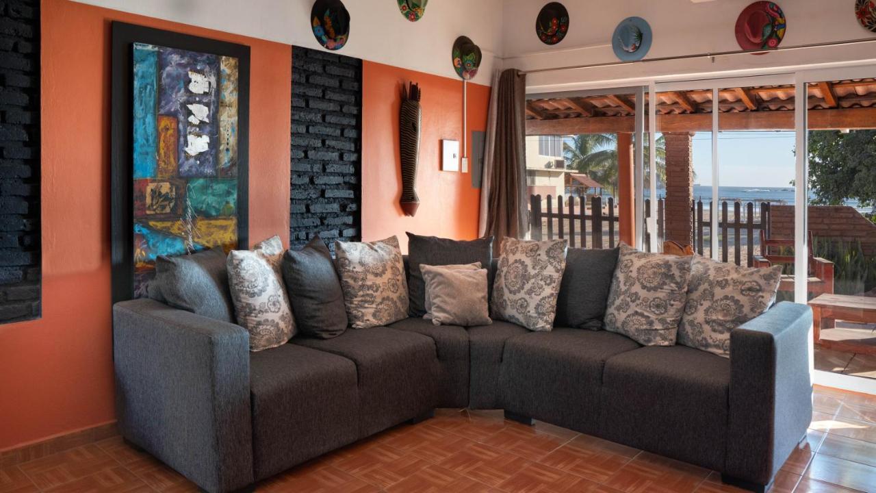 Casa Belen - Beautiful Beach View Home On Stone Island Isla de la Piedra Exterior foto